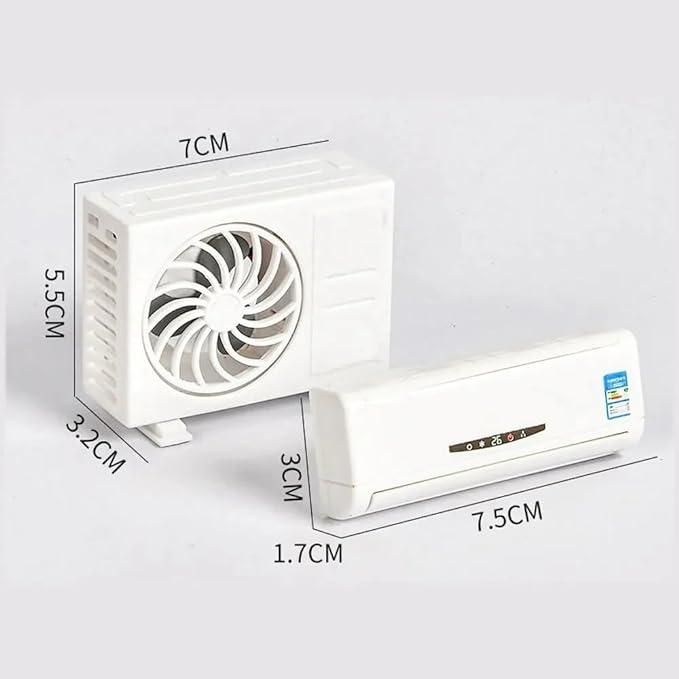 Miniature Ac Design Solar-Powered Car Air Freshener Diffuser - ɢɪꜰᴛʟᴜxᴇ