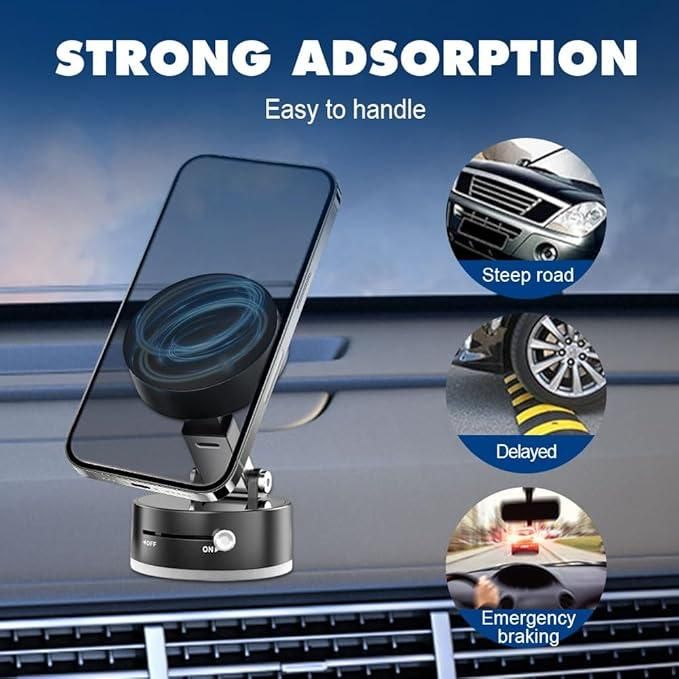 Vacuum Magnetic Suction Phone Holder - ɢɪꜰᴛʟᴜxᴇ