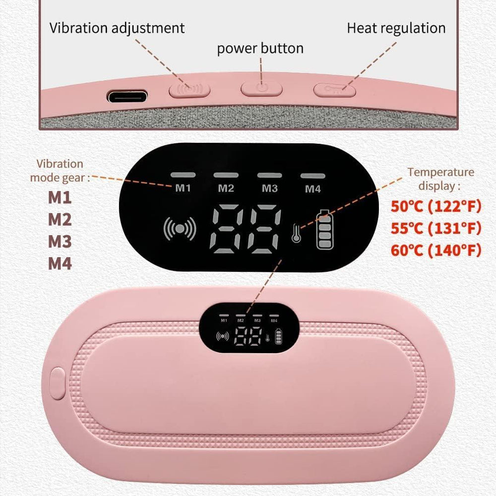 Cordless Period Heating Pad – Portable Pain Relief - ɢɪꜰᴛʟᴜxᴇ
