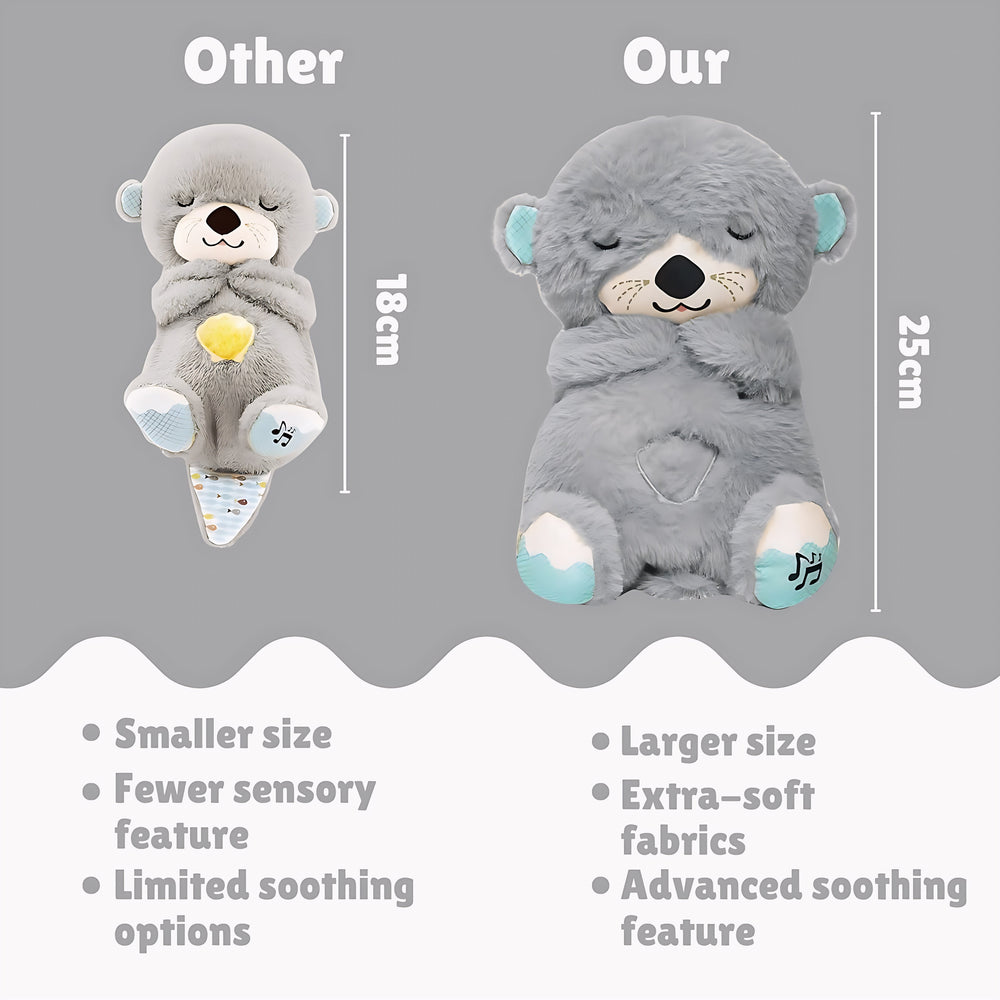 Breathing Teddy Bear with Soothing Music, Comfort Plush - ɢɪꜰᴛʟᴜxᴇ