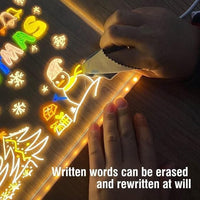3D LED Light Glass Acrylic Writing pad - ɢɪꜰᴛʟᴜxᴇ