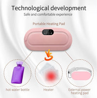 Cordless Period Heating Pad – Portable Pain Relief - ɢɪꜰᴛʟᴜxᴇ