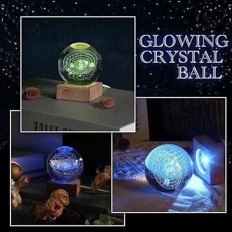 3D Crystal Lamp Ball(Assorted Design) - ɢɪꜰᴛʟᴜxᴇ