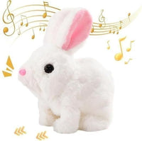 Bunny Toy, Hopping Bunny Toy Interactive Electronic Pet with Sounds and Movement - ɢɪꜰᴛʟᴜxᴇ