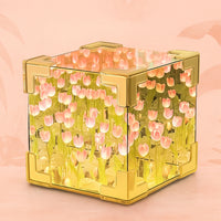 Tulip Cube Mirror Lamp 🌸 - ɢɪꜰᴛʟᴜxᴇ