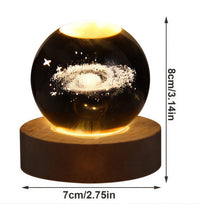 3D Crystal Lamp Ball The Best Glowing Lamp