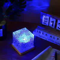 Dreamy Water Ripples - Night Light Lamp with Rotation - ɢɪꜰᴛʟᴜxᴇ