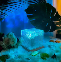 Dreamy Water Ripples - Night Light Lamp with Rotation - ɢɪꜰᴛʟᴜxᴇ